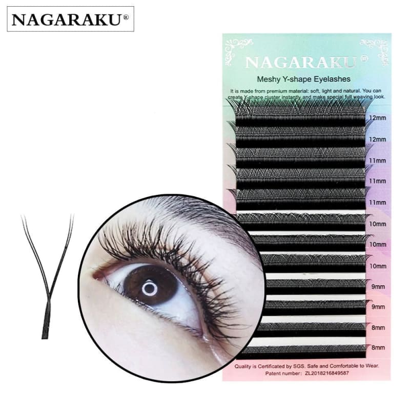 Cílios Y Nagaraku Para Volume Brasileiro B / 0.05Mm 8Mm