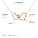 Colar Feminino Amor Eterno