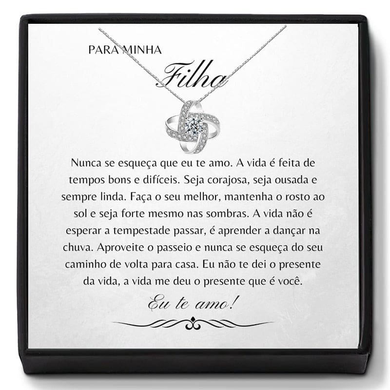 Colar Feminino Para Minha Filha