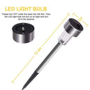 Luzes de Jardim Led Multi-Cor com Carga Solar