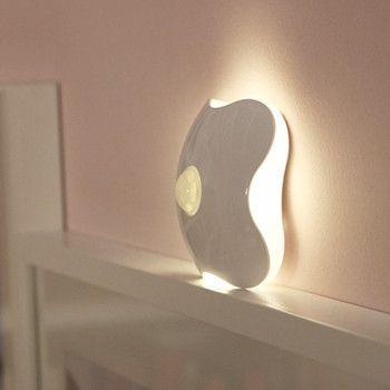 Trevo de Quatro Folhas Luz de noite com sensor de movimento (Recarga USB)