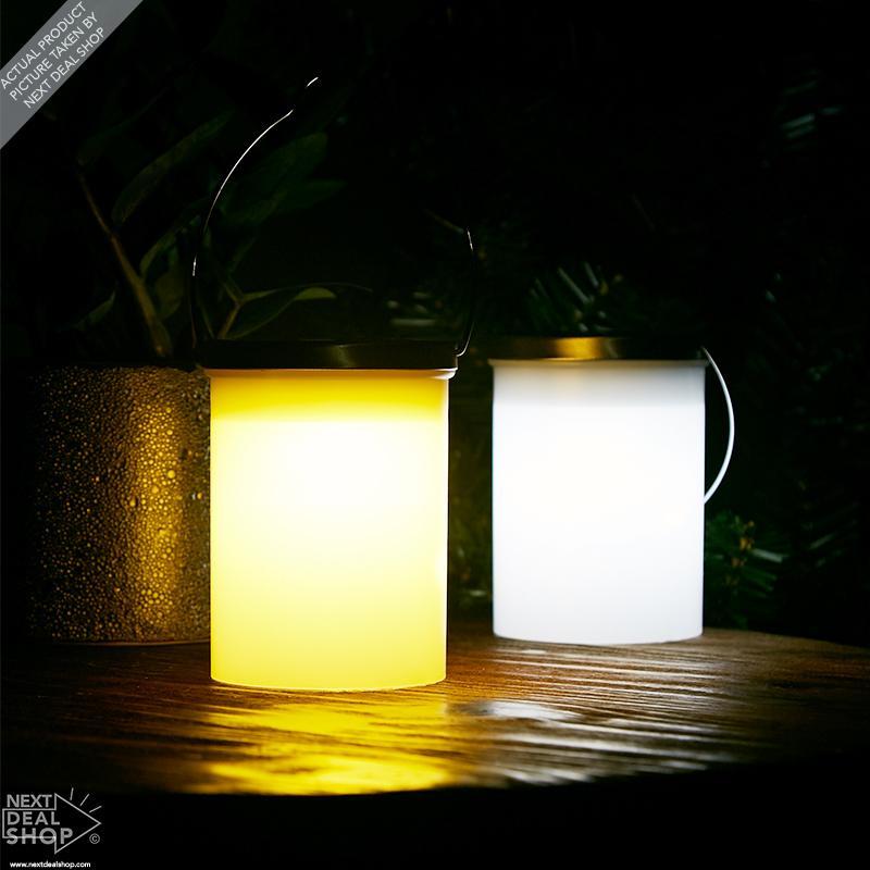 Jarro Lamparina com Painel Solar - Dê uma Repaginada no seu Jardim!