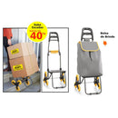 Carrinho de Carga 3 Rodas Climbing Cart 40kg Sobe Escadas