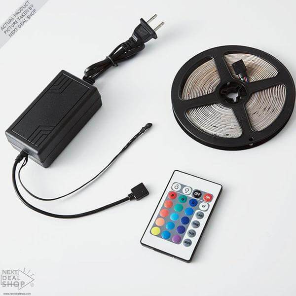 Tira de Led RGB com Controle Remoto - 300 Leds em 4.8 mts