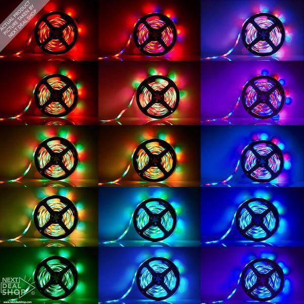 Tira de Led RGB com Controle Remoto - 300 Leds em 4.8 mts
