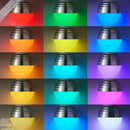 Lâmpada Mágica com Iluminação de Cores RGB Multicolorida - Cores Brilhantes, uma Bugiganga Divertida Para Ter!