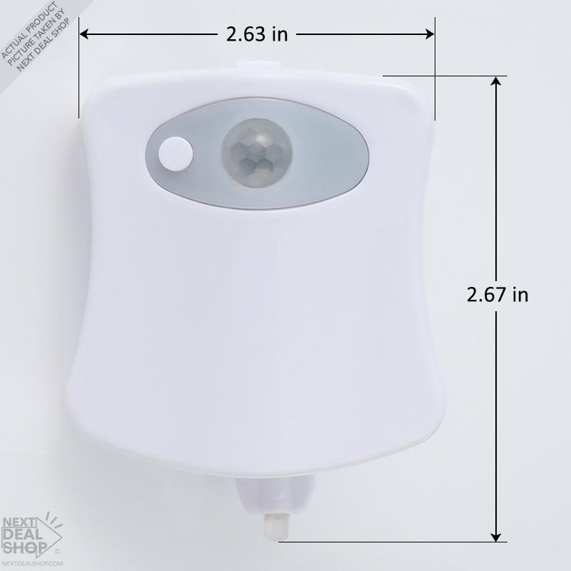 Luz Interna de Vaso Sanitário com Sensor de Movimento - Evite Acidentes Noturnos!
