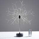 Árvore de Luzes LED em Fio de Cobre