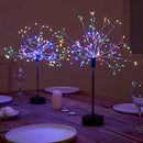 Árvore de Luzes LED em Fio de Cobre