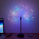 Árvore de Luzes LED em Fio de Cobre