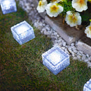 Tijolos de Vidro com Luz movido a Energia Solar - Perfeito para Decoração Externa!