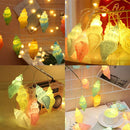 Fio de Luzes Decorativas de Concha