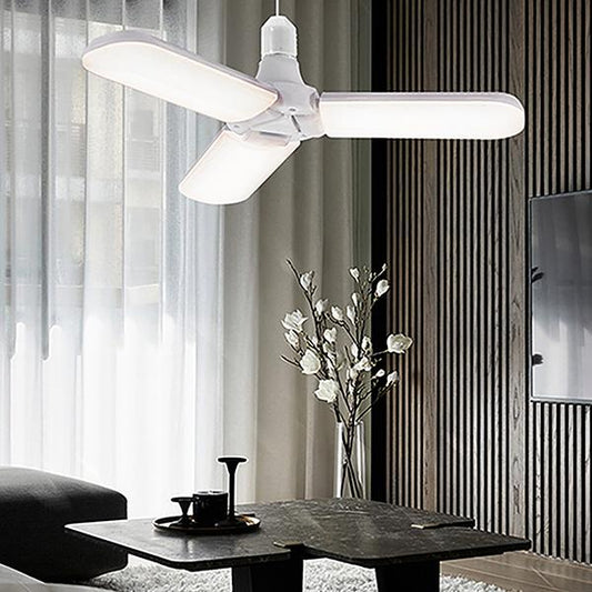 Pás de Ventilador Dobráveis com Lampada LED
