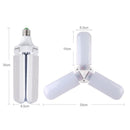 Pás de Ventilador Dobráveis com Lampada LED