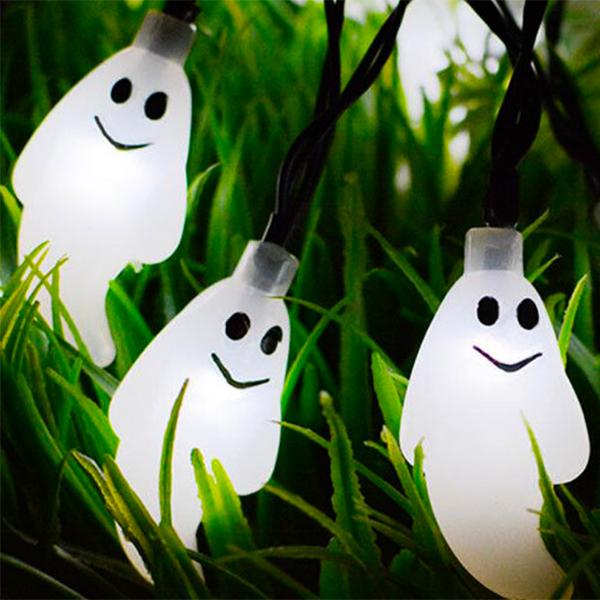 Luzes de Fantasma do Dia das Bruxas
