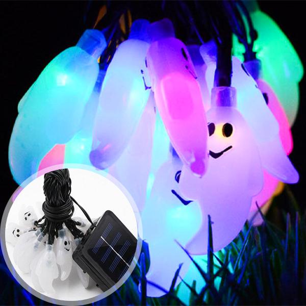 Luzes de Fantasma do Dia das Bruxas
