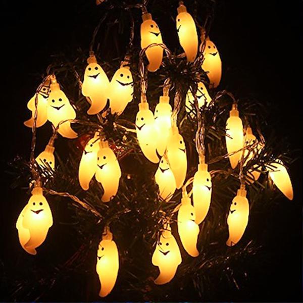 Luzes de Fantasma do Dia das Bruxas