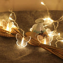 Fio de Luzes LED de Borboleta