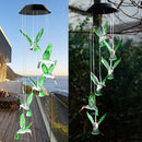 Pêndulo de Luzes Beija-Flor Alimentado por Energia Solar