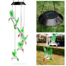 Pêndulo de Luzes Beija-Flor Alimentado por Energia Solar