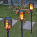 Lâmpada de Tocha de Chama Movida a Energia Solar