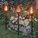 Lâmpada de Tocha de Chama Movida a Energia Solar