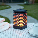 Lâmpada de Chama Retrô LED à Energia Solar