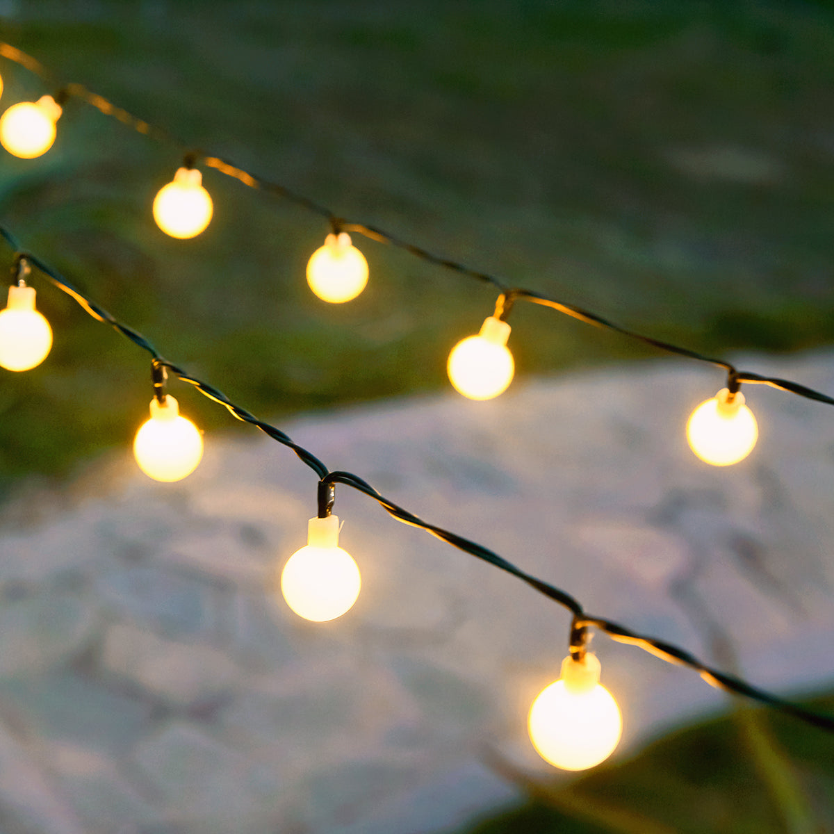 Luzes LED Redondas Movidas à Energia Solar (Brancas e Várias cores Disponíveis)