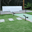 Combo - 500 Pcs Pedras que Brilham no Escuro + Luz negra à energia solar