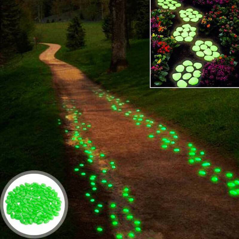 Pedras Luminosas para Jardim/ Aquario
