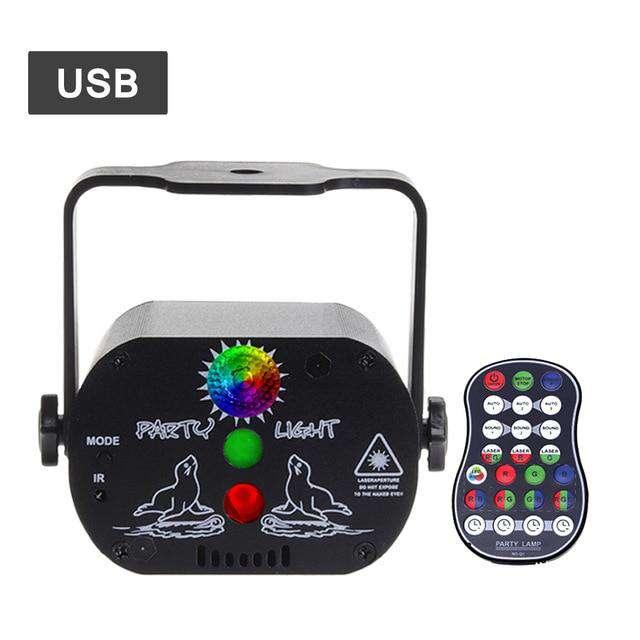 Projetor de Luz RGB com 60 Variações - Tenda de Ofertas