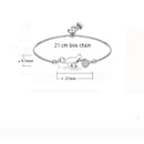 Pulseira de Gato com Bola de Cristal