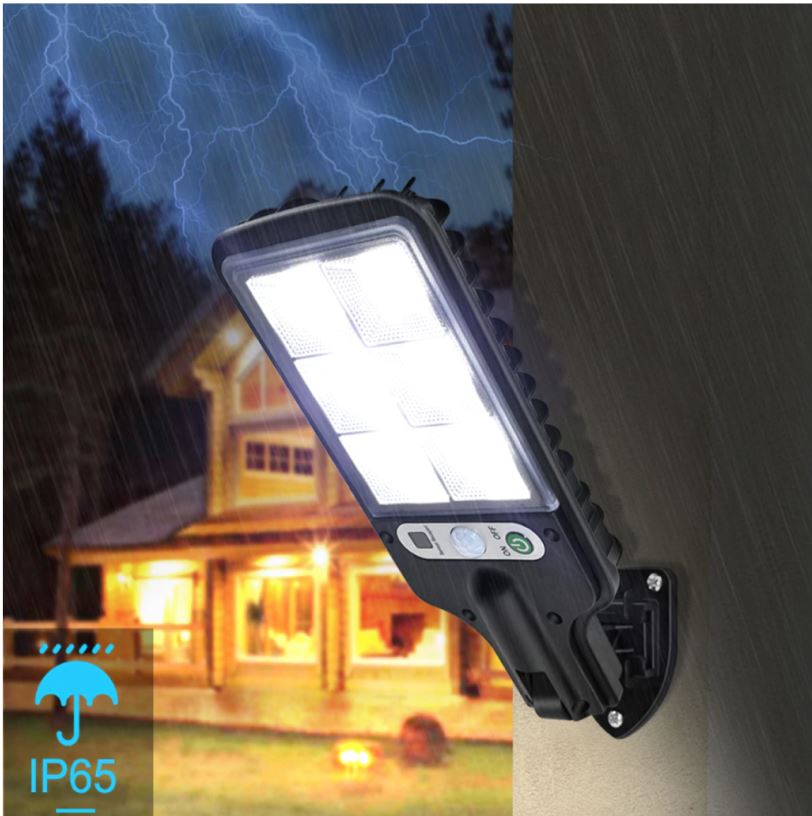 Refletor LED Solar Sustentável com Sensor de Movimento - Frete Grátis