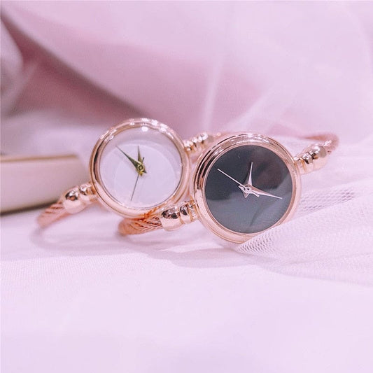 Relógio Feminino Minimalista Aço Inoxidável
