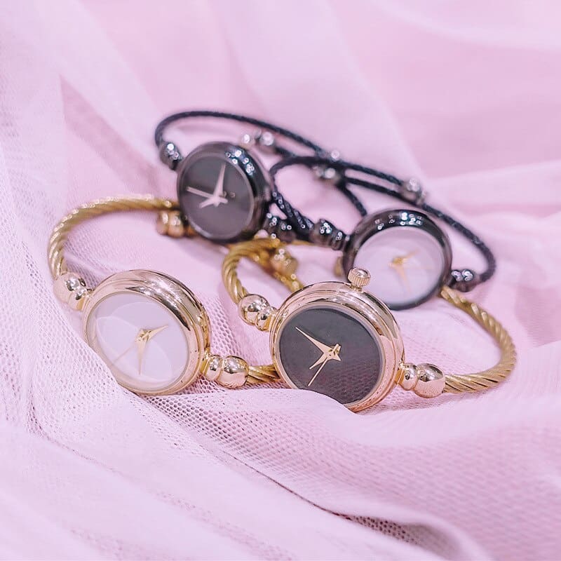 Relógio Feminino Minimalista Aço Inoxidável