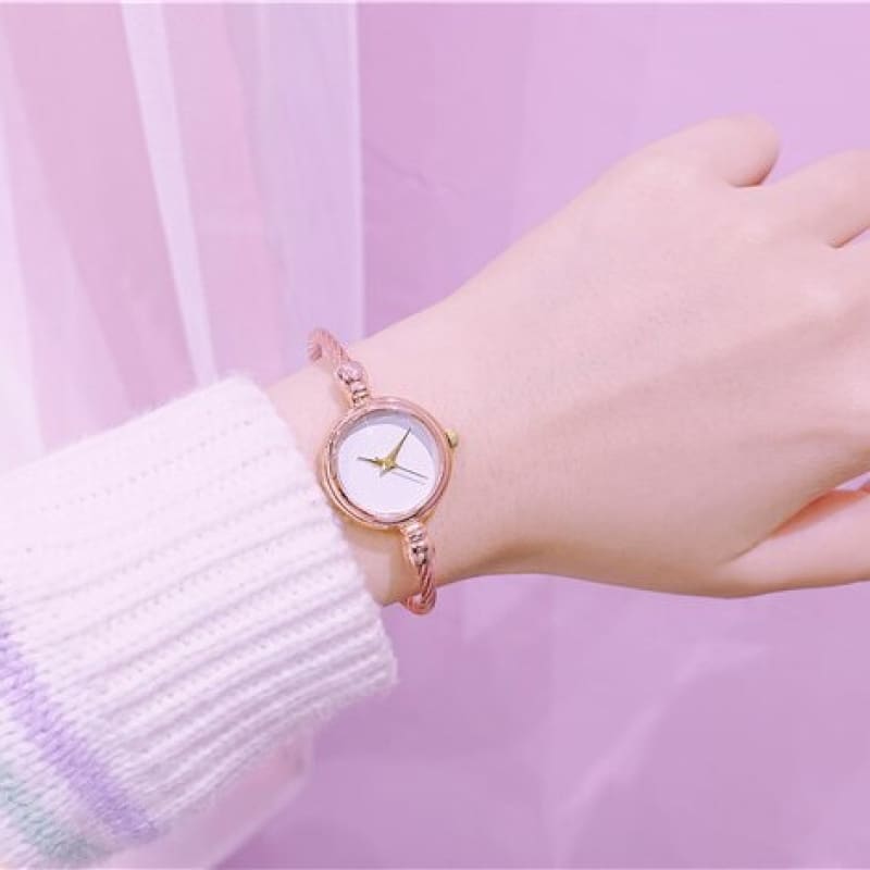 Relógio Feminino Minimalista Aço Inoxidável