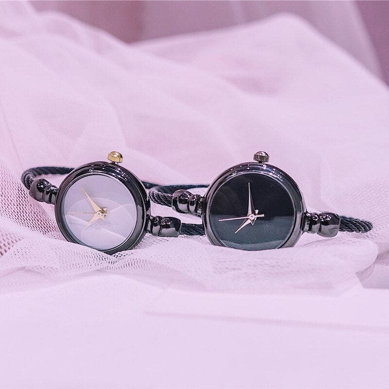 Relógio Feminino Minimalista Aço Inoxidável