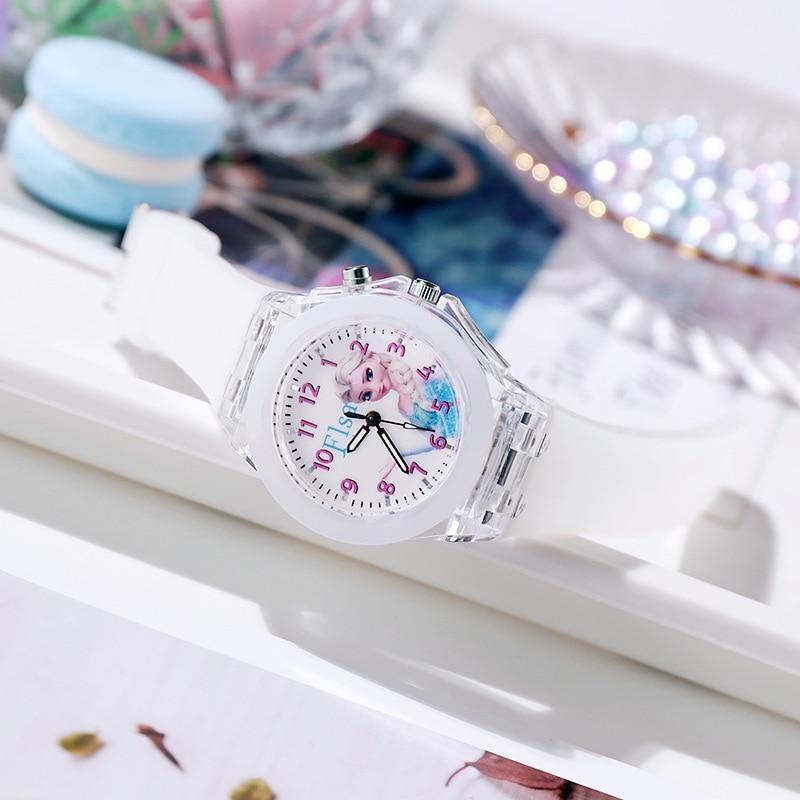 Relógio Infantil Menina Princesa Frozen Modelo 02 0001153