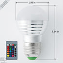 Lâmpada Mágica com Iluminação de Cores RGB Multicolorida - Cores Brilhantes, uma Bugiganga Divertida Para Ter!