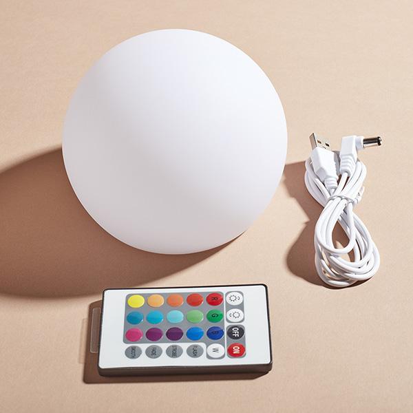 Esfera LED Colorida Impermeável