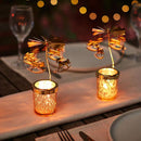 Suporte Para Velas Com Carrossel Giratório