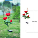 Rosa Eterna com LED Solar