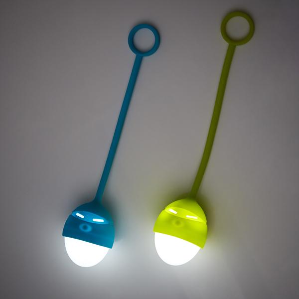 2 Peças de Luz LED de Silicone Recarregável USB