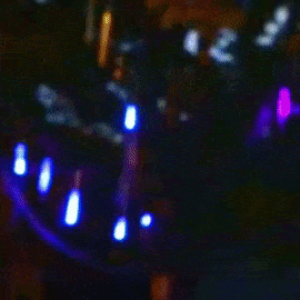 Luzes em Cascata de LED