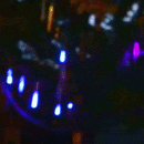 Luzes em Cascata de LED