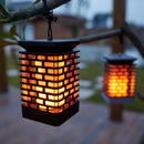 Lâmpada de Chama Retrô LED à Energia Solar