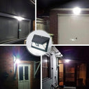 Luz de Segurança (Ampla) com Sensor de Movimento e Painel Solar- Desfrute de Uma Iluminação mais Ampla!