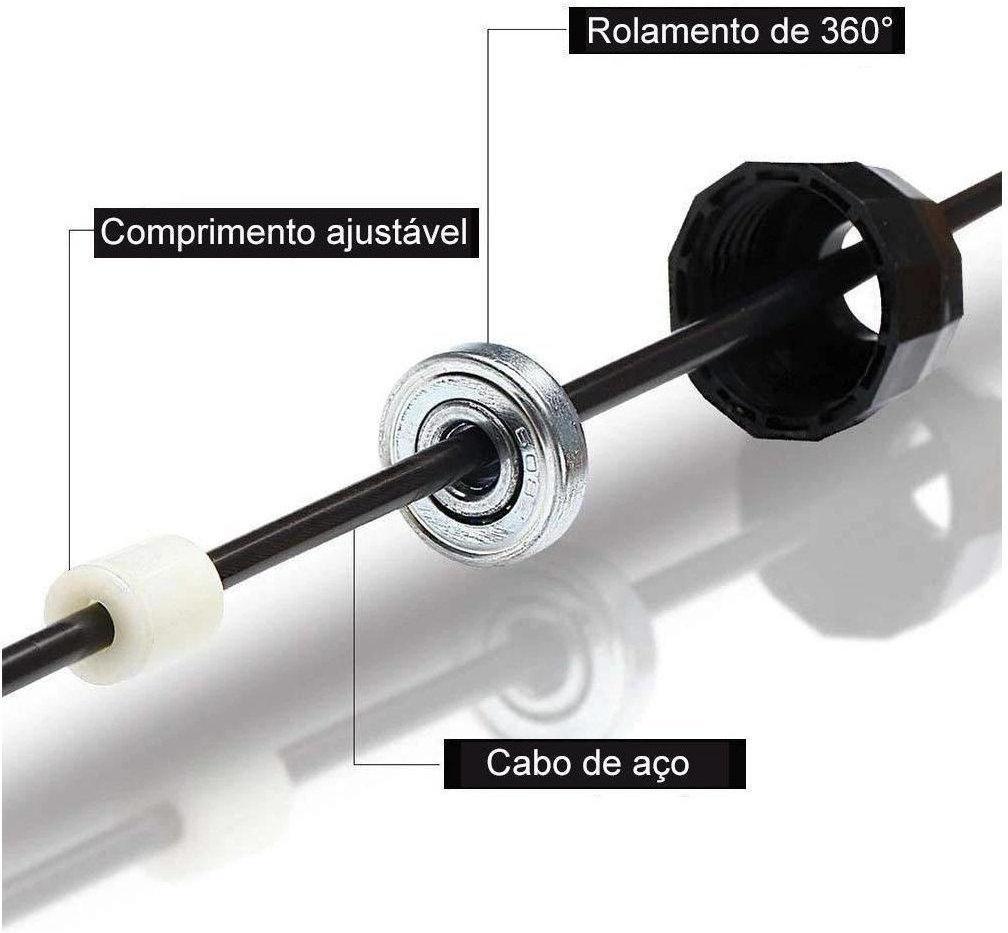 Corda Pular Ajustável Profissional