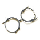 Pulseira Magnética de Casal - Lua e Sol