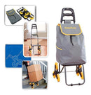 Carrinho de Carga 3 Rodas Climbing Cart 40kg Sobe Escadas